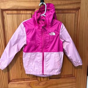 NorthFace Pink Toddler (4t/4B) lightweight shell jacket